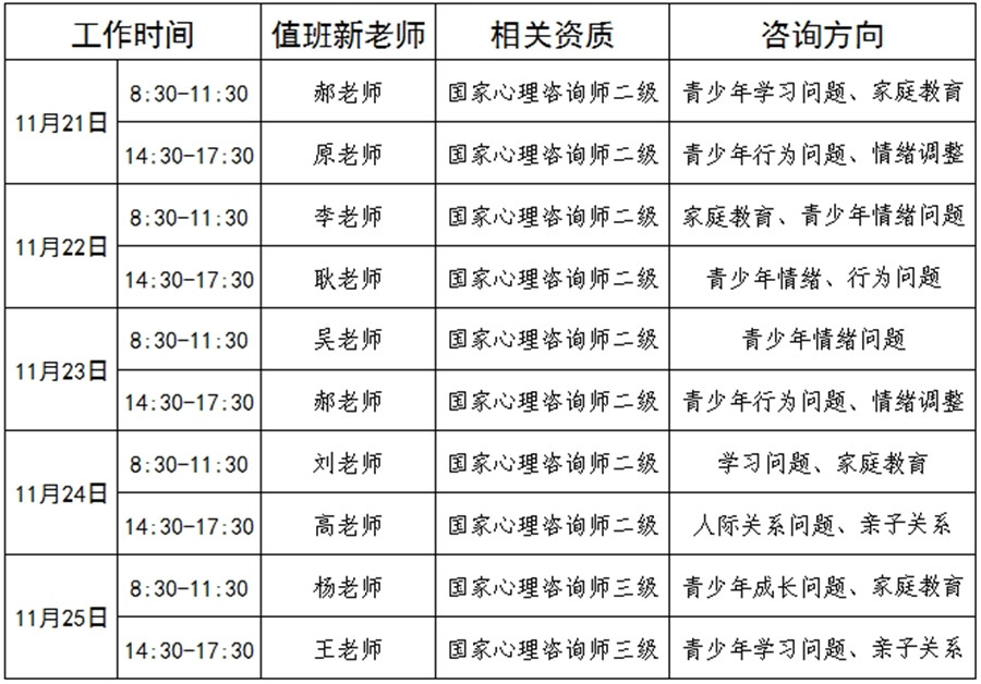 11.21-11.25公益咨询图