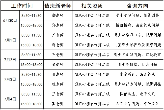 公益咨询截图