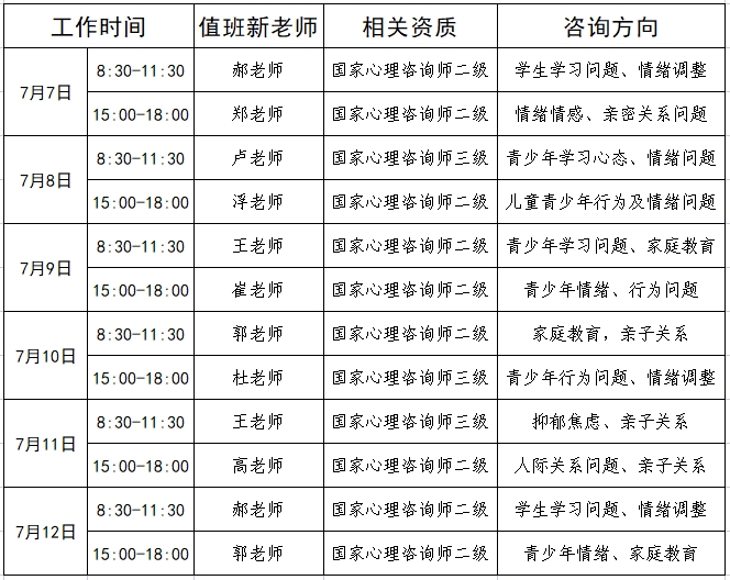 公益咨询截图